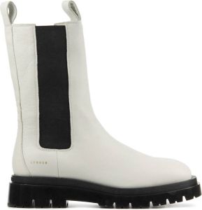 Copenhagen Studios Chelsea boots Dames Laarzen Damesschoenen Leer CPH1000 Wit