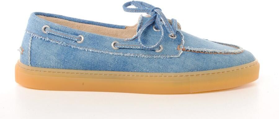 Copenhagen dames bootschoen Maritime D canvas jeans