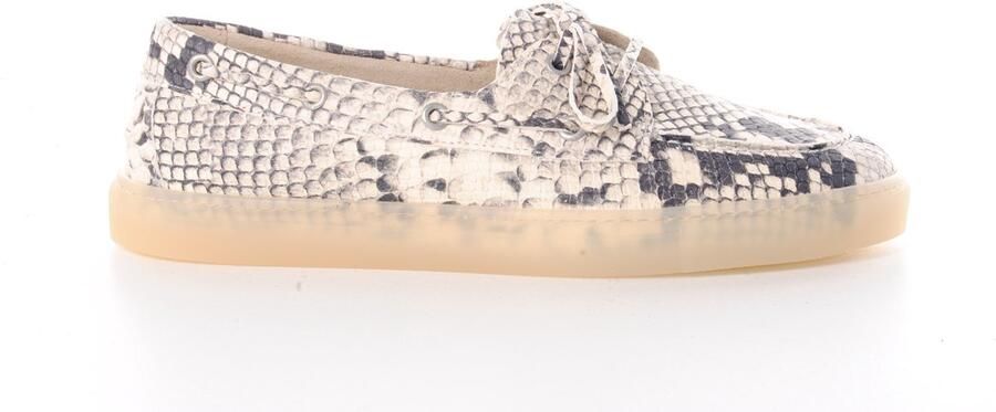 Copenhagen Studios Dames Instappers & Ballerina's Cph160 Snake Cream Multi