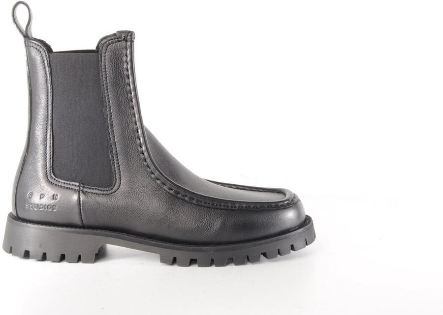 Copenhagen dames chelsea boot Lionesse leder zwart