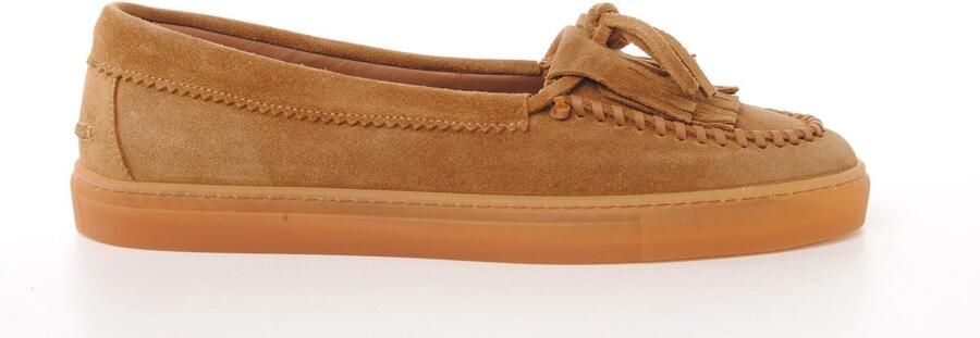 COPENHAGEN STUDIOS Lage Sneakers Dames Cph365 Maat: 41 Materiaal: Suède Kleur: Camel