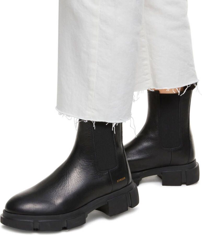 COPENHAGEN STUDIOS Chelsea Boots Dames Cph570 Maat: 42 Materiaal: Leer Kleur: Zwart - Foto 4
