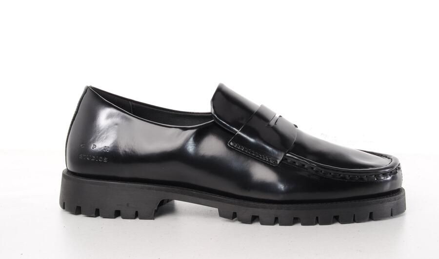 Copenhagen heren loafer Miller H zwart gepolierd leder