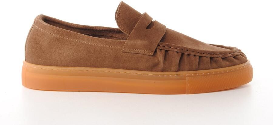 Copenhagen heren loafer Piraeus suède lichtbruin