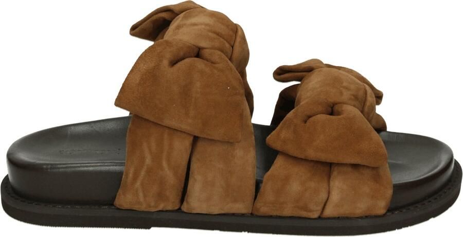 Copenhagen Shoes SUMMER DREAM SUEDE CS8399 Dames slippers Bruin