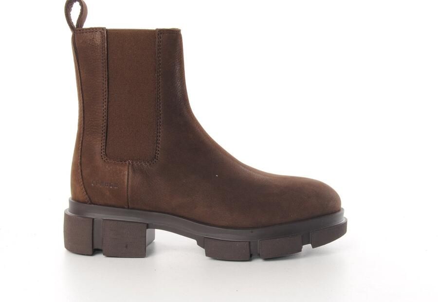 Copenhagen Studios Copenhagen dames chelsea boot Manitoba low suède bruin