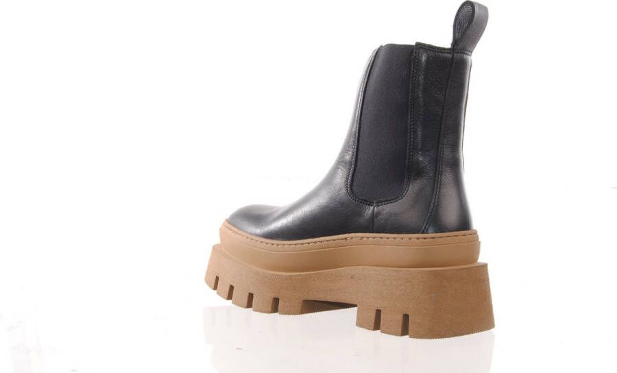 Copenhagen Shoes Dames Enkellaarzen Cph686 Vitello Zwart Steen Black Dames - Foto 2