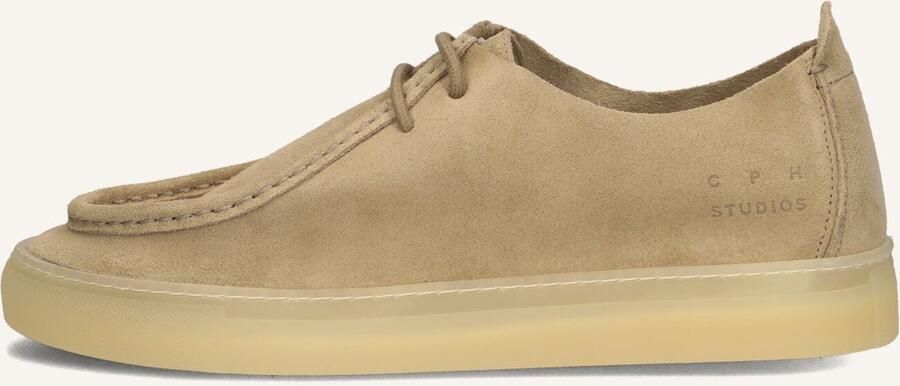 COPENHAGEN STUDIOS Veterschoenen Dames Cph172 Maat: 41 Materiaal: Suède Kleur: Beige - Foto 6