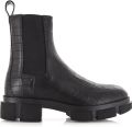 Copenhagen Studios Croco Black Stijlvolle Damesschoenen - Zwart