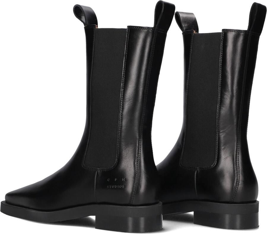 COPENHAGEN STUDIOS Chelsea Boots Dames Cph747 Leer Zwart