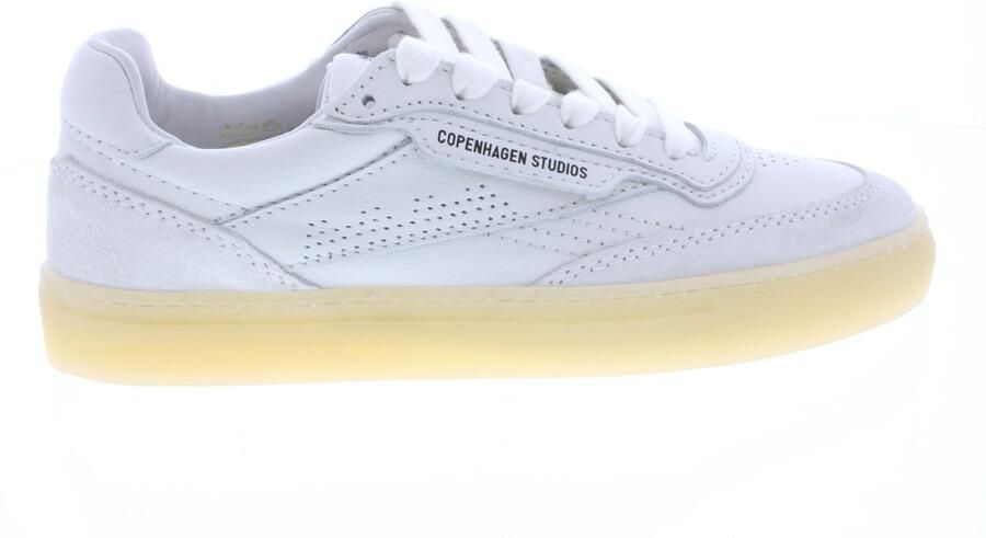 COPENHAGEN STUDIOS Lage Sneakers Heren Cph90m Maat: 41 Materiaal: Leer Kleur: Wit - Foto 2