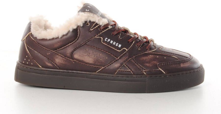 Copenhagen dames sneaker Lunexa leder bruin