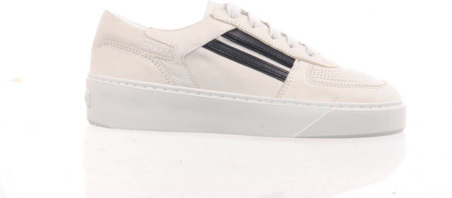 Copenhagen Sneakers Cph687 Leather Mix Eggshell in crème