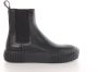 Copenhagen Shoes Stijlvolle Chelsea Boots met plateauzool Black Dames - Thumbnail 1