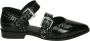 Copenhagen Shoes CLOSE~TO~YOU~CS8584~~~~~~~~~~~ Platte sandalenDames Sandalen Zwart - Thumbnail 2