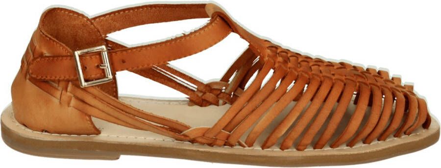 Copenhagen Shoes MY DAYS CS8605 Platte sandalenDames Sandalen Oranje