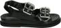 Copenhagen Shoes THE~MAGICAL~PATENT~CS8405~~~~~ Platte sandalenDames Sandalen Zwart - Thumbnail 3