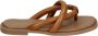 Copenhagen Shoes VINCENT~CS8030~~~~~~~~~~~~~~~~ Dames slippers Cognac - Thumbnail 1