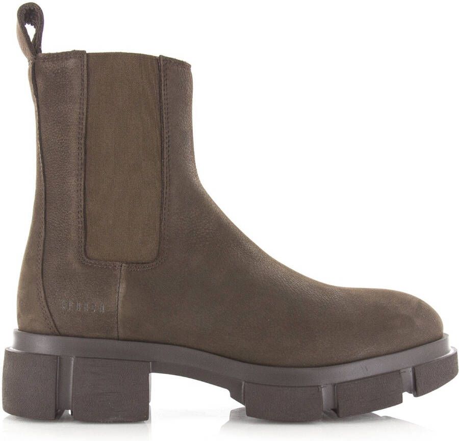 Copenhagen Shoes Nabuc Chelsea Boot voor vrouwen Brown Dames