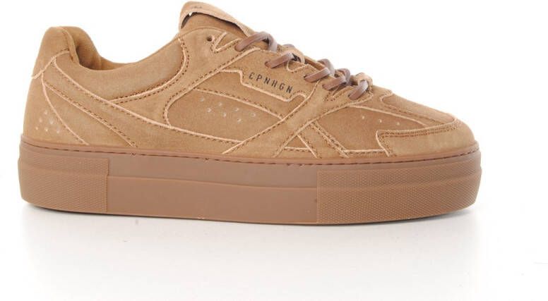 Copenhagen Studios Copenhagen dames sneaker Velora suède naturel