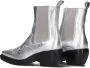 COPENHAGEN STUDIOS Enkellaarsjes Dames Cph232 Maat: 38 Materiaal: Leer Kleur: Zilver - Thumbnail 2