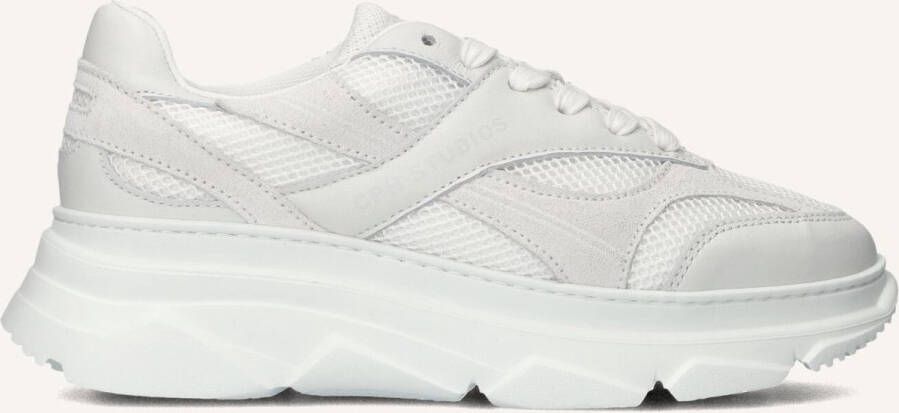 COPENHAGEN STUDIOS Lage Sneakers Dames Cph54 Maat: 41 Materiaal: Suède Kleur: Wit