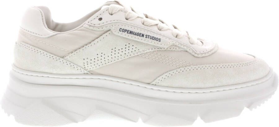 COPENHAGEN STUDIOS Lage Sneakers Dames Cph56 Maat: 42 Materiaal: Leer Kleur: Wit