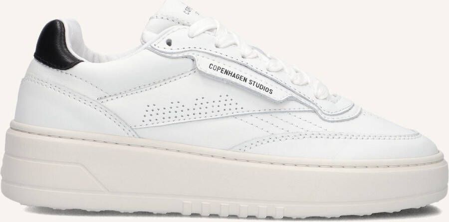 COPENHAGEN STUDIOS Lage Sneakers Dames Cph89 Maat: 37 Materiaal: Leer Kleur: Wit