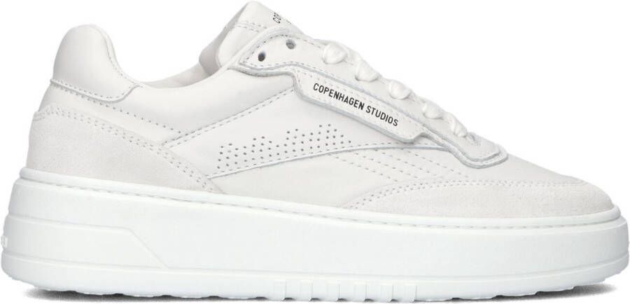 COPENHAGEN STUDIOS Lage Sneakers Dames Cph89 Maat: 37 Materiaal: Leer Kleur: Wit
