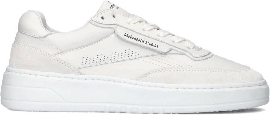 COPENHAGEN STUDIOS Lage Sneakers Heren Cph89m Maat: 44 Materiaal: Leer Kleur: Wit
