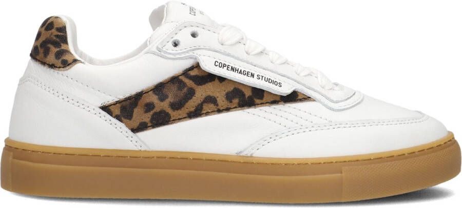 COPENHAGEN STUDIOS Lage Sneakers Dames Cph90 Maat: 39 Materiaal: Leer Kleur: Wit
