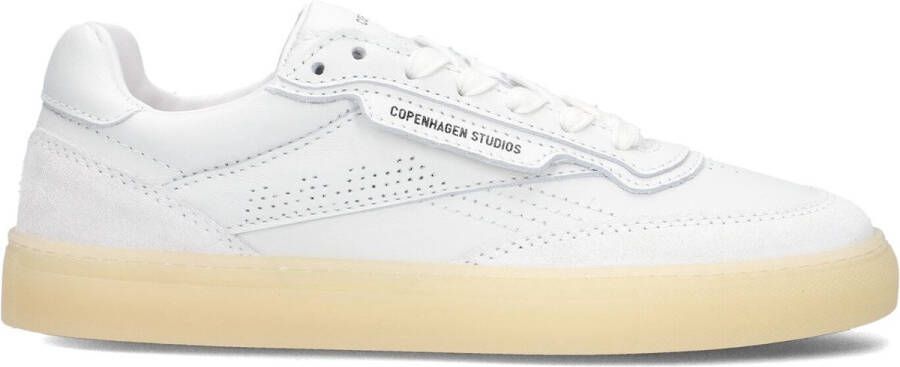 COPENHAGEN STUDIOS Lage Sneakers Dames Cph90 Maat: 42 Materiaal: Leer Kleur: Wit
