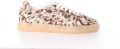 Copenhagen Studios dames sneaker Rivox koeienhuid beige bruin - Multicolor