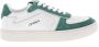 Copenhagen Sneakers CPH264 leather mix white green in groen - Thumbnail 2