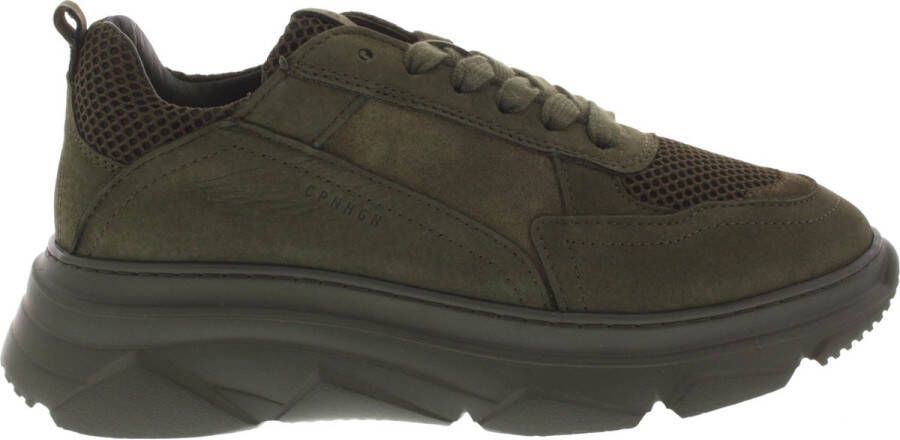 Copenhagen Studios Dames Sneakers Cph40 Olive Olijf