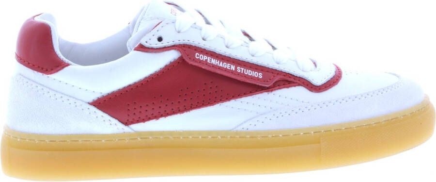 Copenhagen Studios Dames Sneakers Cph90 White red Wit