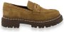 Copenhagenshoebizz Copenhagen Shoebizz Shoe Biz Copenhagen dames Violet Suede kaki - Thumbnail 12