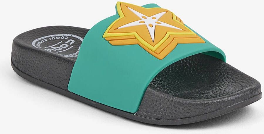 Coqui Kinder slippers ruki 6383 star licht & duurzaam