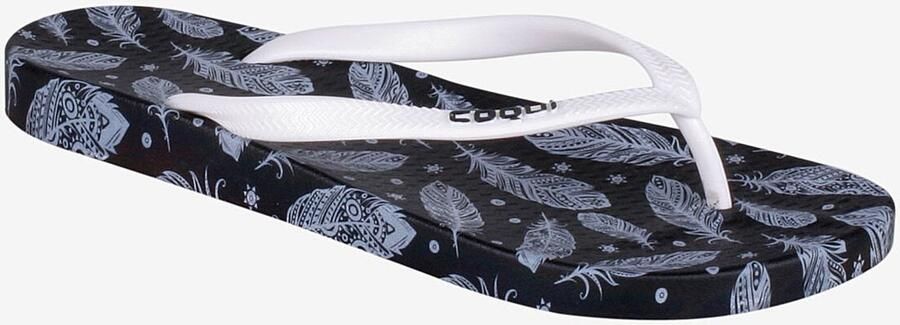 Coqui Dames flip flops kaja 1327 zwart