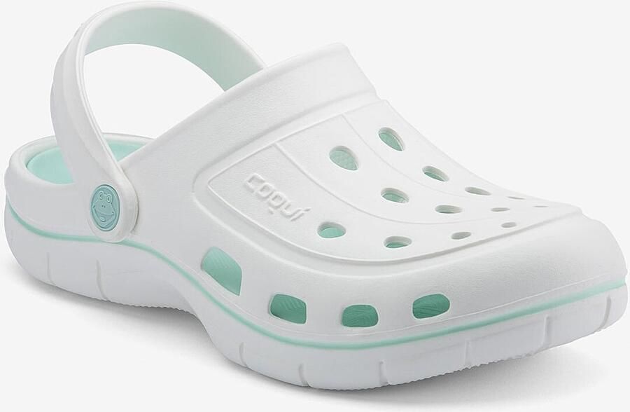 Coqui Women s clogs jumper white lt. mint