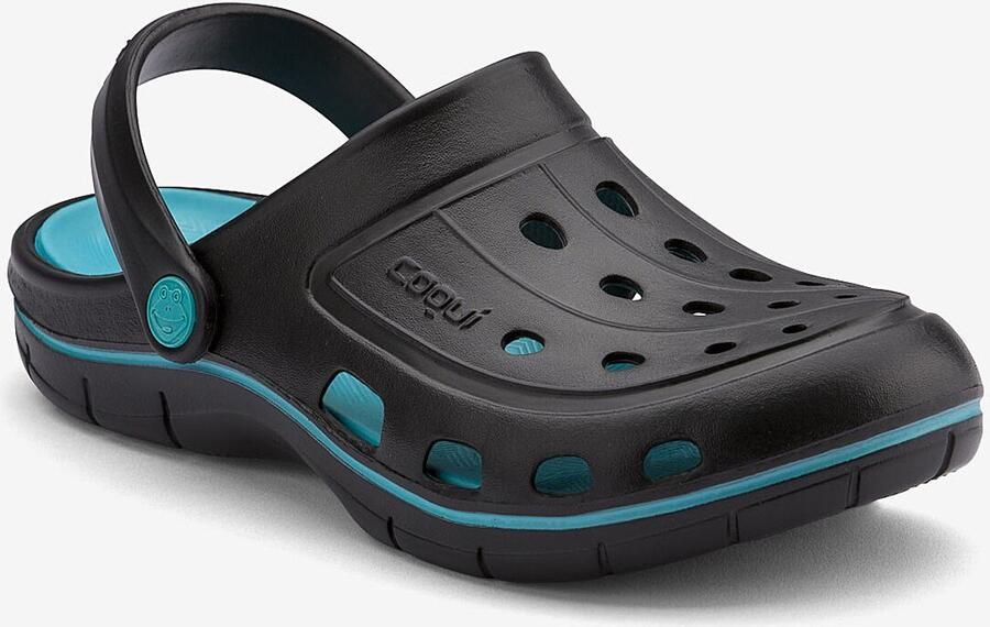 Coqui Women s clogs jumper black turquoise