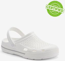 Coqui Men s clogs lindo white white khaki grey