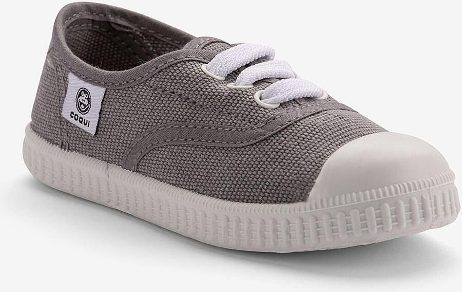 Coqui Kindercanvas sol grijs