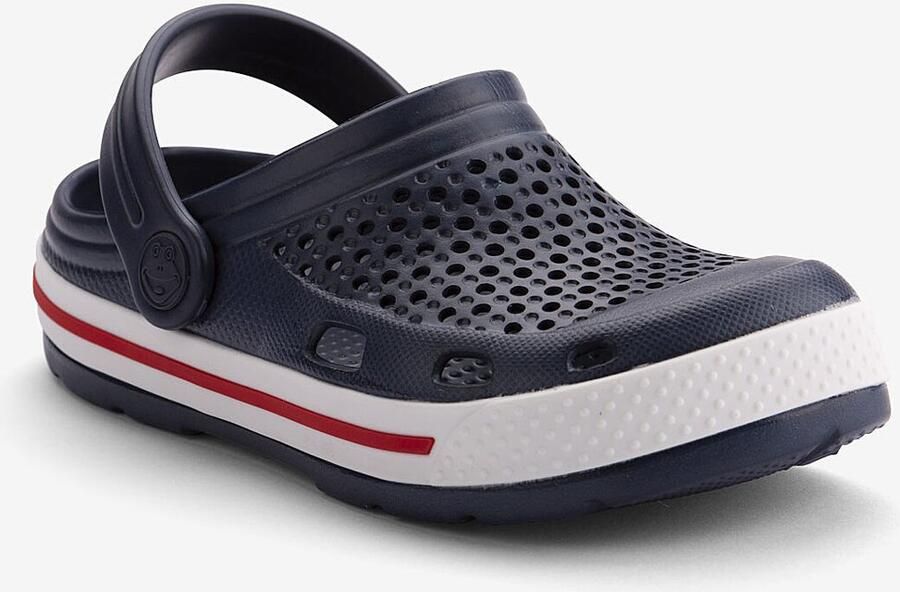 Coqui Kinderklompen lindo marine wit