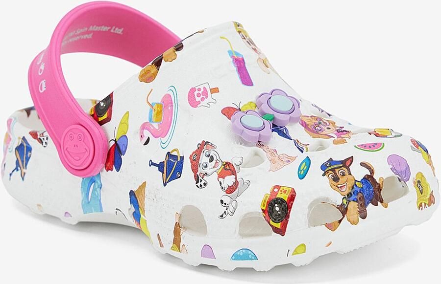 Coqui Kid s clogs little frog white lt. fuchsia pp skye + amulet - Foto 1
