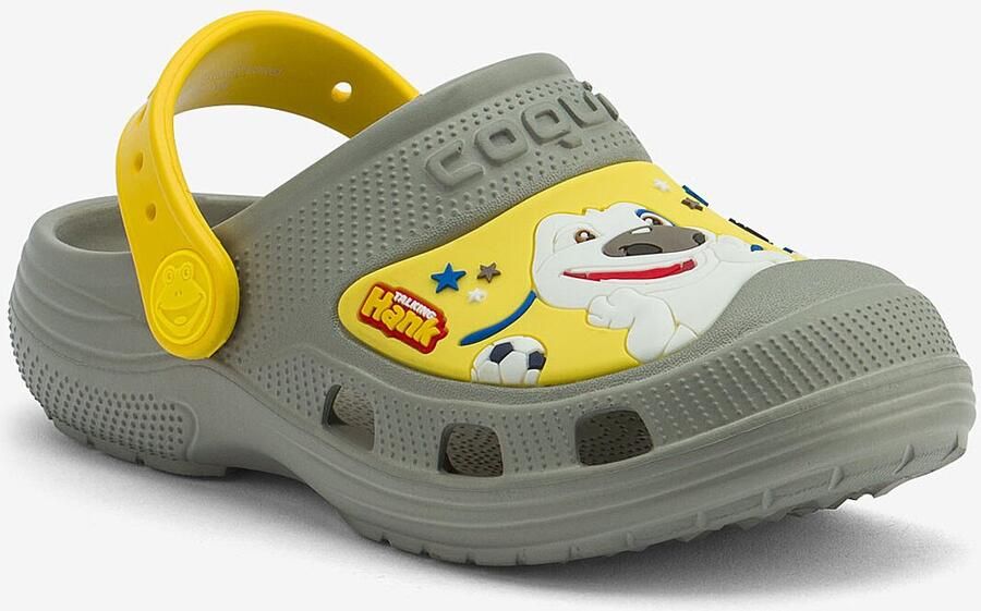 Coqui Kinderklompen maxi talking tom en friends mid. grijs geel