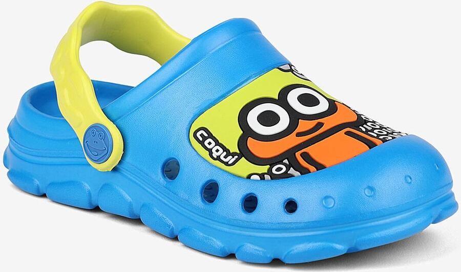 Coqui Kinderklompen stoney zeeblauw citr