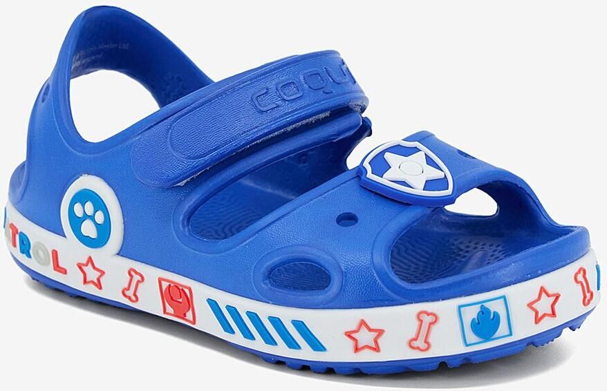 Coqui Kid s sandals yogi new royal white pp chase + amulet
