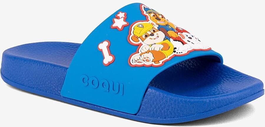 Coqui Kinderslippers ruki royal sea blue pp chase