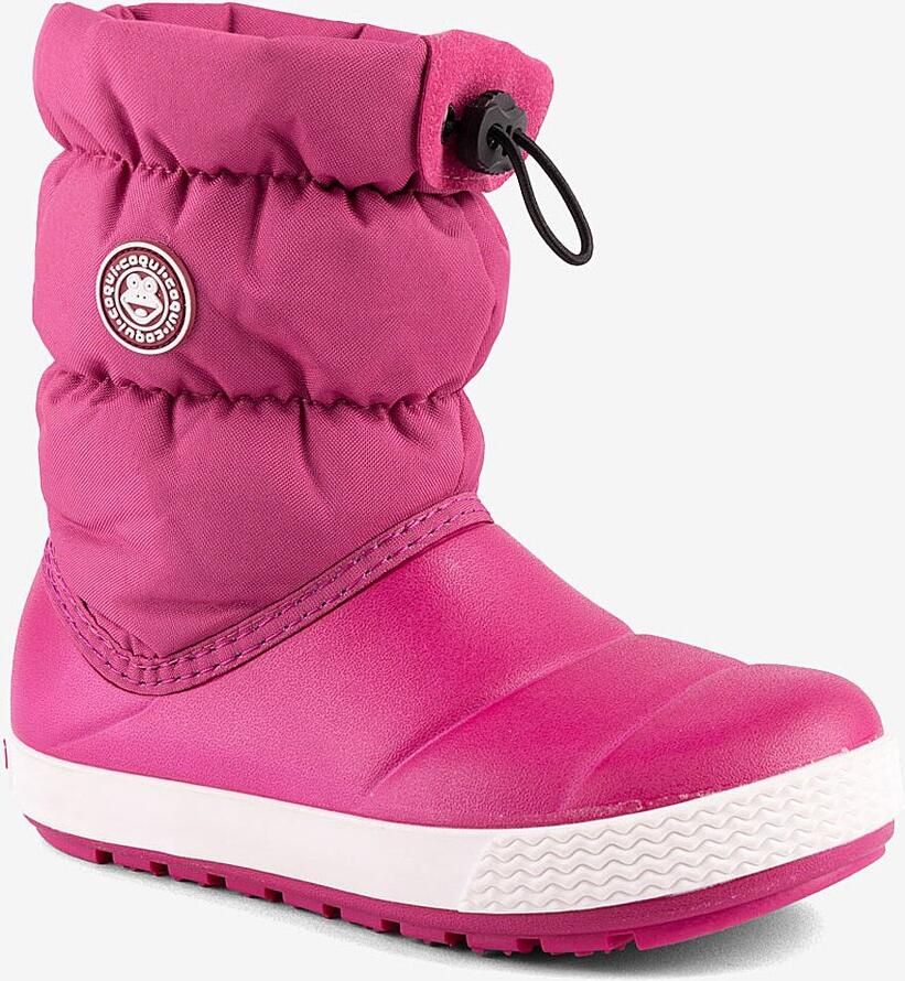 Coqui Winterlaarzen voor kinderen mika magenta wit